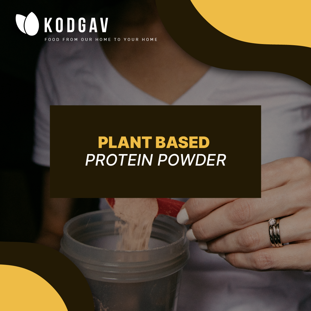 Plantbased protein powder
